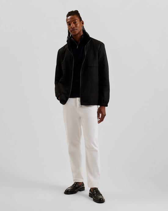 Basham Kapuzenjacke in Schwarz - Image 4