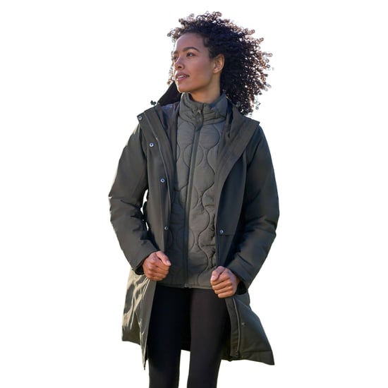 Mountain Warehouse - "Luna" Jacke, wasserfest für Damen, 3 in 1, Lang (Khakigrün) - Image 6