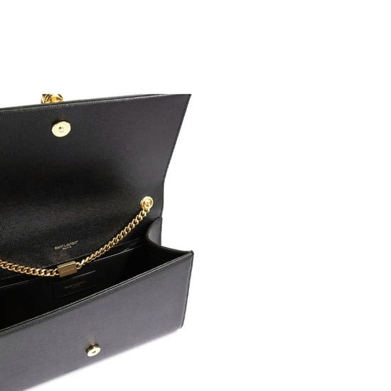 Saint Laurent Kate kleine Quasten-Schultertasche aus genarbtem Leder - Image 4