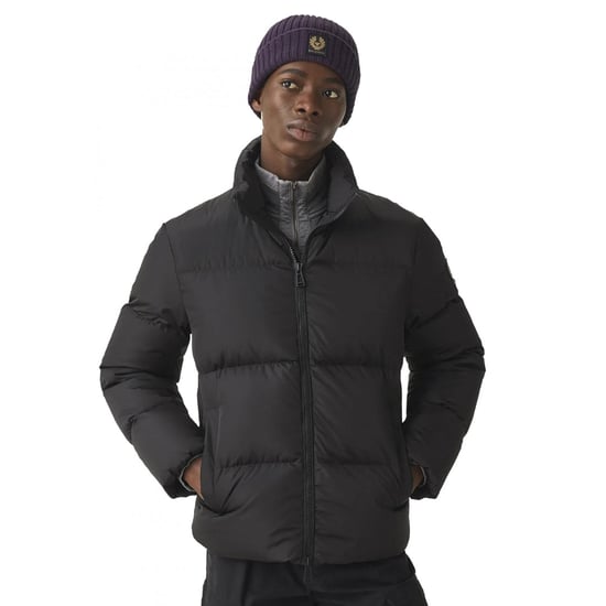 Belstaff Grid Paxton Schwarze Daunenjacke - Image 3
