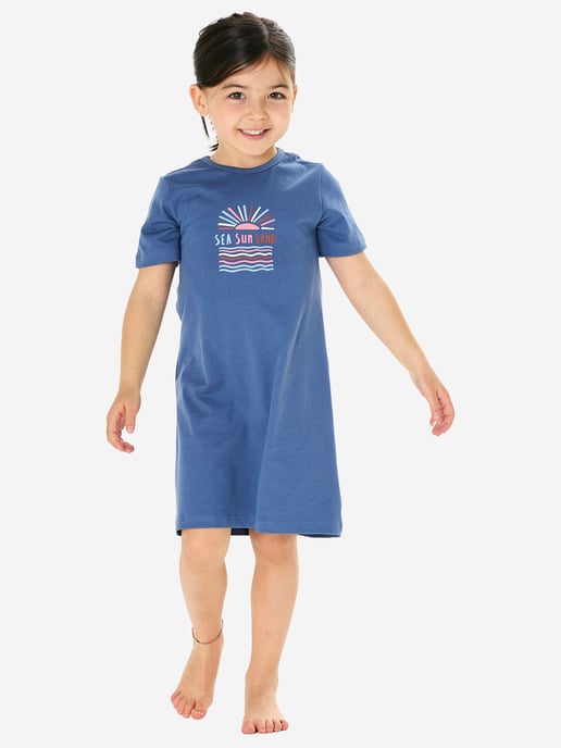 Schiesser Mädchen Nachthemd NightwearSchlafkleid, Nachtkleid, Schlafhemd - Image 2