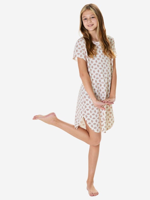 Schiesser Mädchen Nachthemd NightwearSchlafkleid, Nachtkleid, Schlafhemd - Image 4