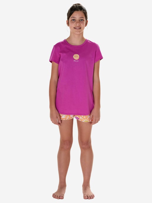 Schiesser Mädchen Pyjama NightwearSchlafanzug, Pyjama Set, Nachtwäsche - Image 2