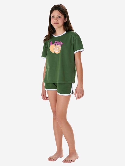 Schiesser Mädchen Pyjama NightwearSchlafanzug, Pyjama Set, Nachtwäsche - Image 2