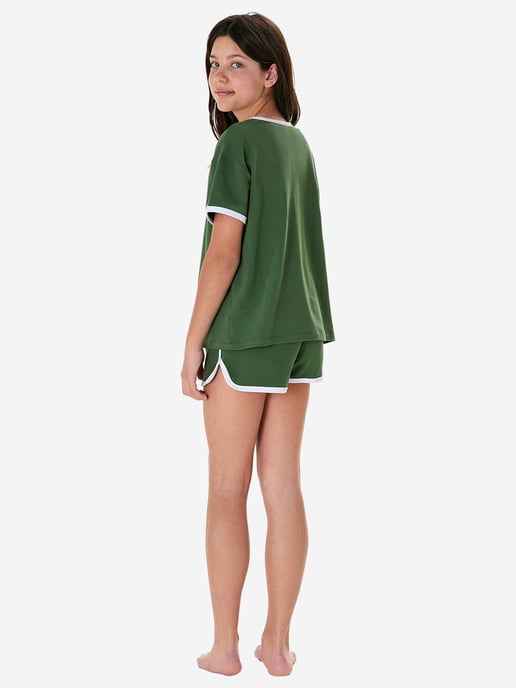 Schiesser Mädchen Pyjama NightwearSchlafanzug, Pyjama Set, Nachtwäsche - Image 3