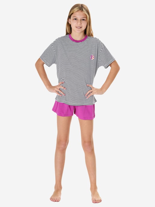 Schiesser Mädchen Pyjama NightwearSchlafanzug, Pyjama Set, Nachtwäsche - Image 4