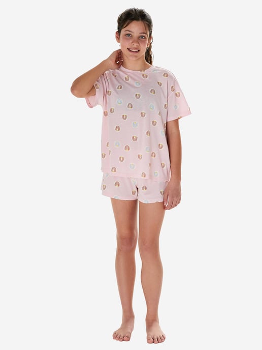 Schiesser Mädchen Pyjama NightwearSchlafanzug, Pyjama Set, Nachtwäsche - Image 4