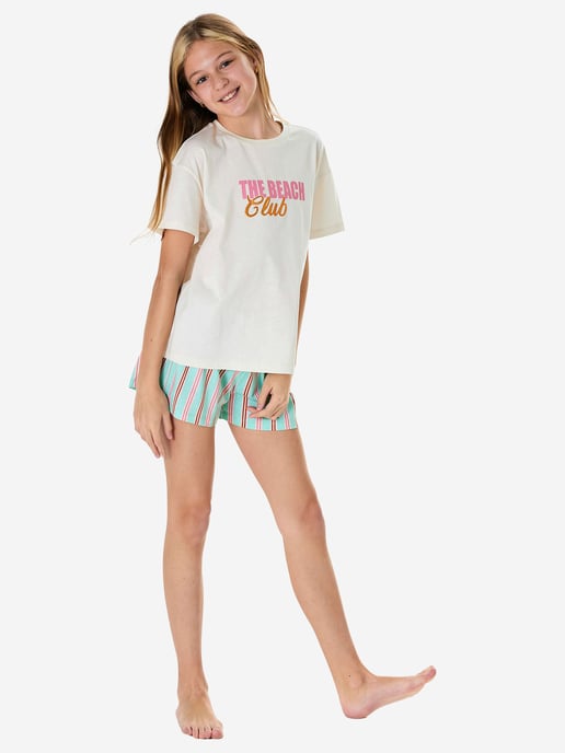 Schiesser Mädchen Pyjama NightwearSchlafanzug, Pyjama Set, Nachtwäsche - Image 4