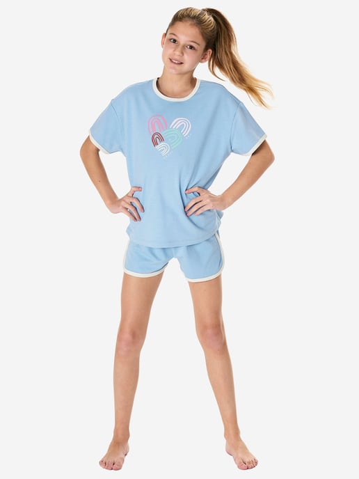 Schiesser Mädchen Pyjama NightwearSchlafanzug, Pyjama Set, Nachtwäsche - Image 4
