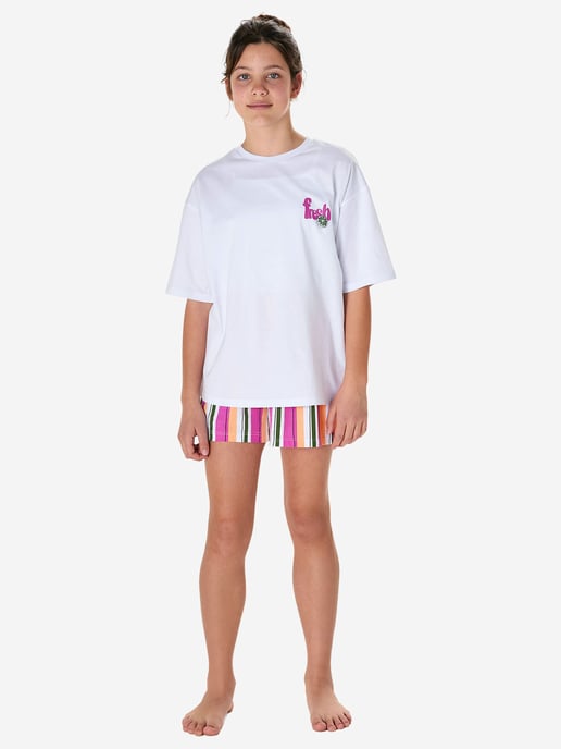 Schiesser Mädchen Pyjama NightwearSchlafanzug, Pyjama Set, Nachtwäsche - Image 4