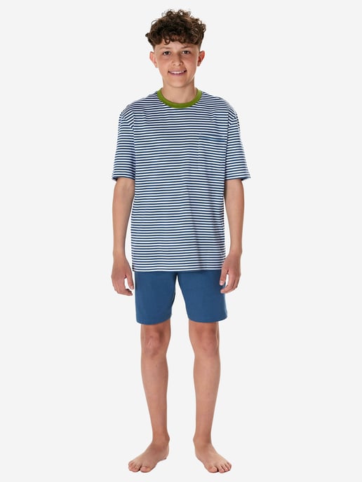 Schiesser Jungen Pyjama NightwearSchlafanzug, Pyjama Set, Nachtwäsche - Image 2
