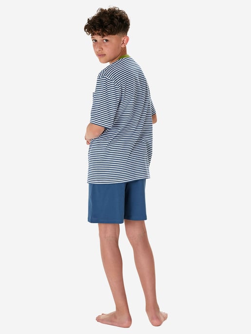 Schiesser Jungen Pyjama NightwearSchlafanzug, Pyjama Set, Nachtwäsche - Image 3