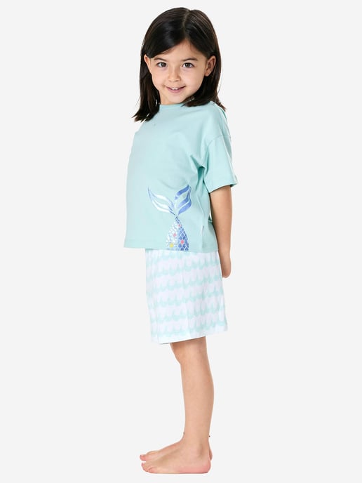 Schiesser Mädchen Pyjama NightwearSchlafanzug, Pyjama Set, Nachtwäsche - Image 4