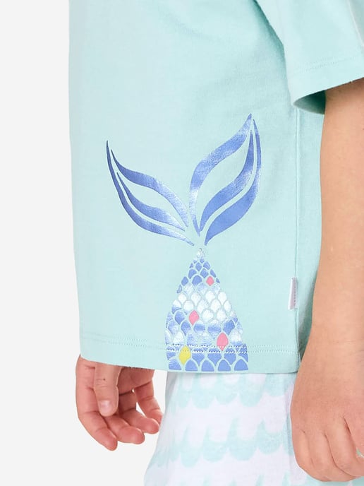 Schiesser Mädchen Pyjama NightwearSchlafanzug, Pyjama Set, Nachtwäsche - Image 5