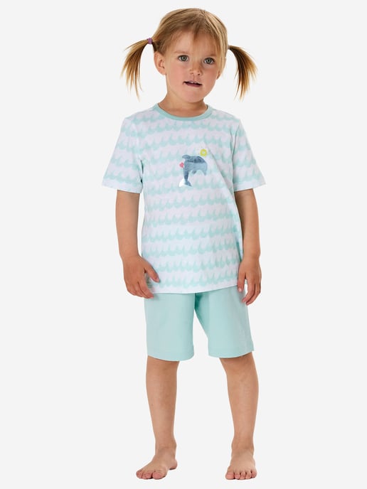 Schiesser Mädchen Pyjama NightwearSchlafanzug, Pyjama Set, Nachtwäsche - Image 2