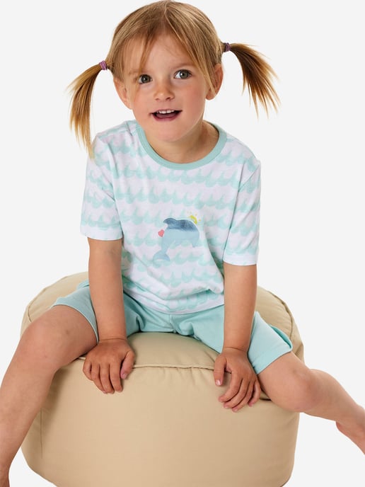 Schiesser Mädchen Pyjama NightwearSchlafanzug, Pyjama Set, Nachtwäsche - Image 4