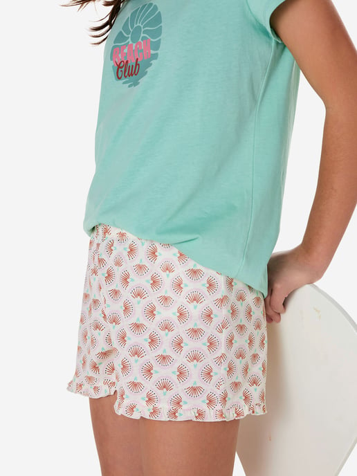 Schiesser Mädchen Pyjama NightwearSchlafanzug, Pyjama Set, Nachtwäsche - Image 5