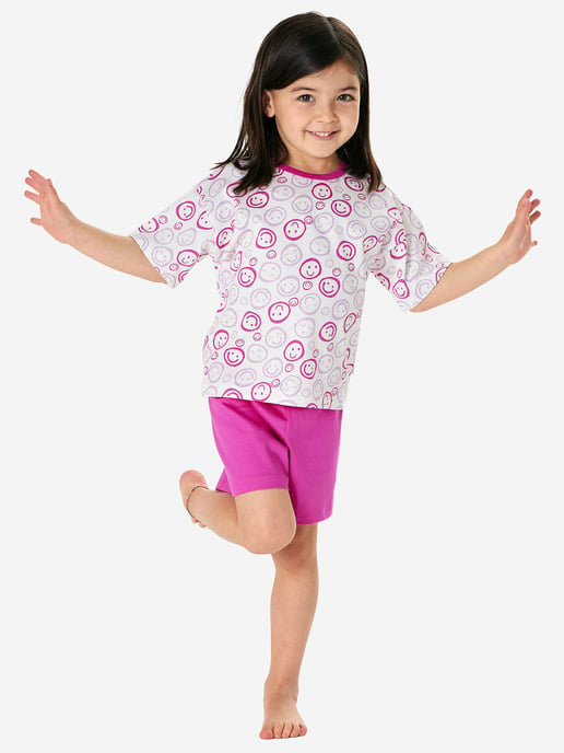 Schiesser Mädchen Pyjama NightwearSchlafanzug, Pyjama Set, Nachtwäsche - Image 4