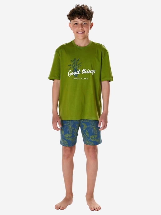 Schiesser Jungen Pyjama NightwearSchlafanzug, Pyjama Set, Nachtwäsche - Image 2