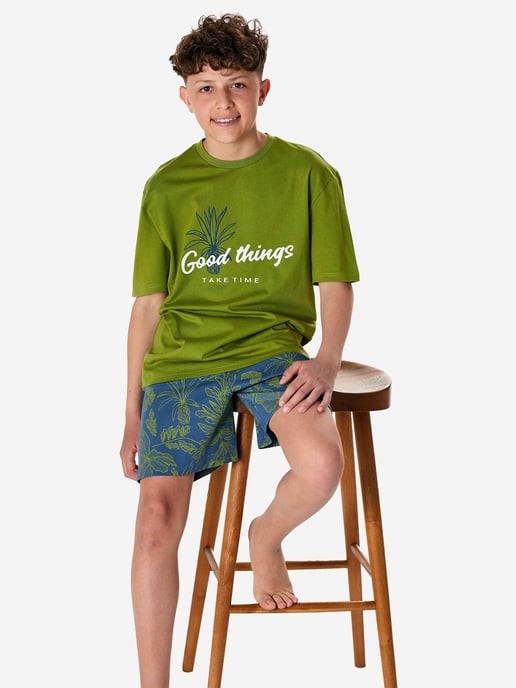 Schiesser Jungen Pyjama NightwearSchlafanzug, Pyjama Set, Nachtwäsche - Image 4