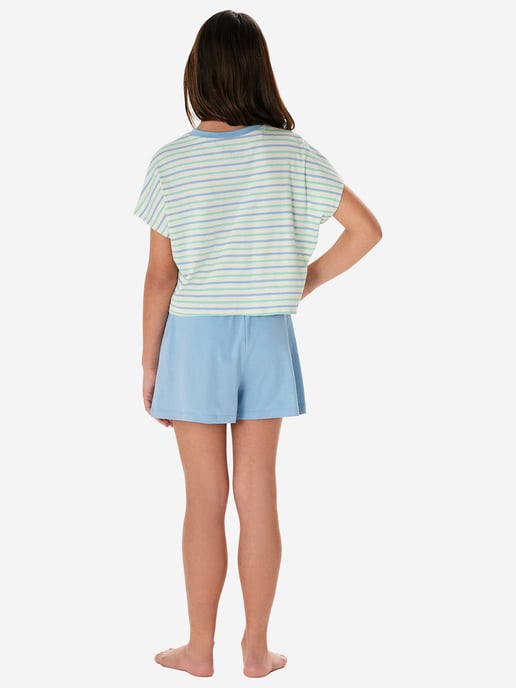 Schiesser Mädchen Pyjama NightwearSchlafanzug, Pyjama Set, Nachtwäsche - Image 3