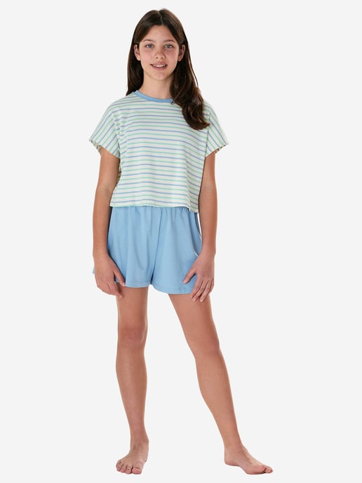 Schiesser Mädchen Pyjama NightwearSchlafanzug, Pyjama Set, Nachtwäsche - Image 4