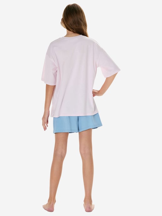 Schiesser Mädchen Pyjama NightwearSchlafanzug, Pyjama Set, Nachtwäsche - Image 3