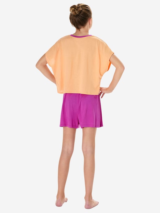 Schiesser Mädchen Pyjama NightwearSchlafanzug, Pyjama Set, Nachtwäsche - Image 3