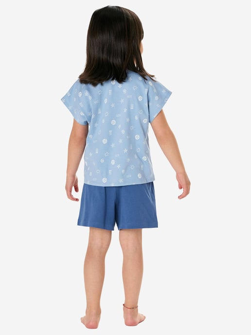 Schiesser Mädchen Pyjama NightwearSchlafanzug, Pyjama Set, Nachtwäsche - Image 3