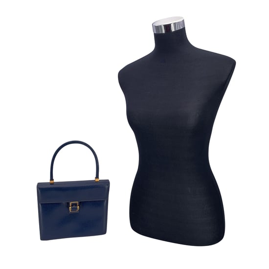 Gucci Vintage Lederhandtasche - Image 2
