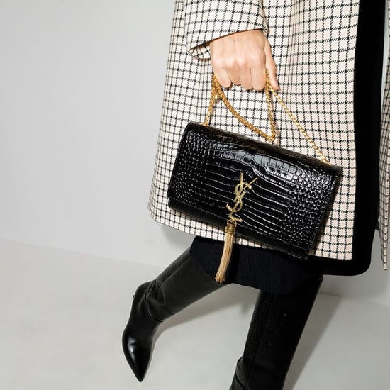 Saint Laurent Kate Medium Tassel Tasche aus geprägtem Krokodilleder - Image 5