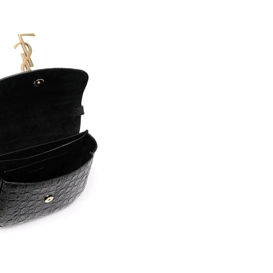 Saint Laurent Kaia Croco Schultertasche - Image 4