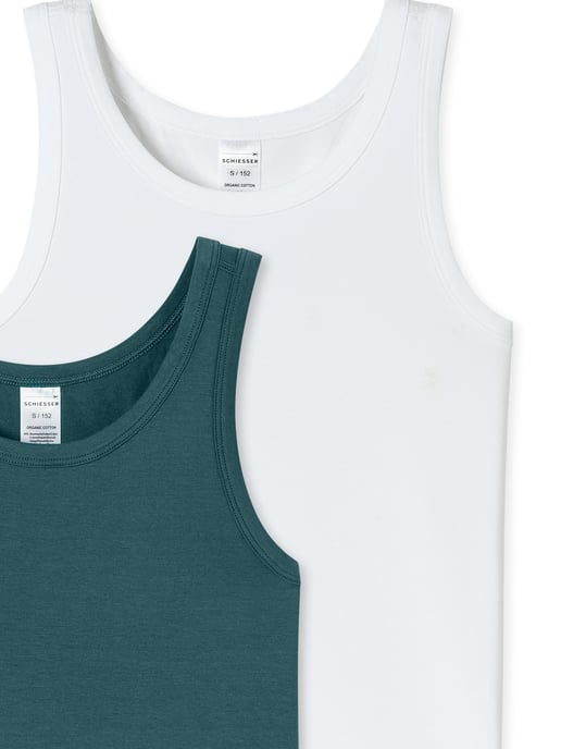 Schiesser Jungen Unterhemd 955Achselhemd, Tanktop, Unterziehshirt - Image 3