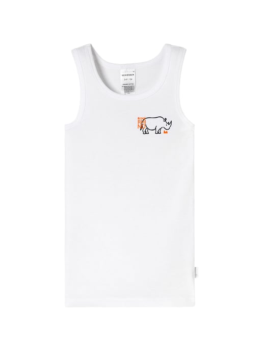 Schiesser Jungen Unterhemd Fine RibAchselhemd, Tanktop, Unterziehshirt - Image 2