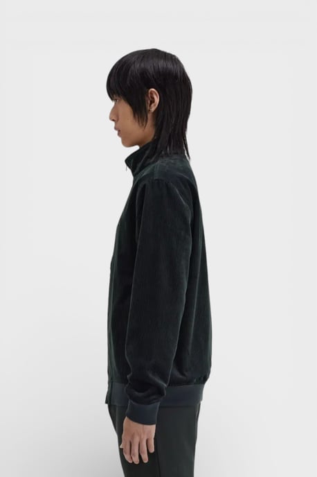 Fred Perry Brentham Cord-Jacke Nachtgrün - Image 3