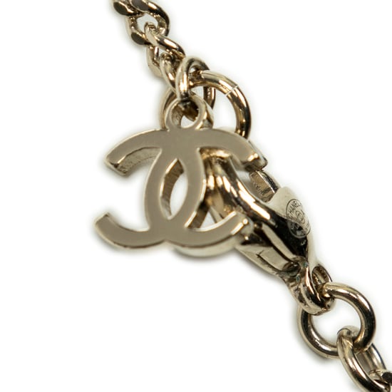 Pearl Rhinestone Perfume Bottle Necklace Halskette - Image 4