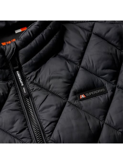 Superdry Herren-Daunenjacke mit Diamantsteppung und Fuji Lite-Sohle - Image 4