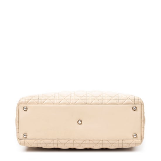 Large Lady Dior Zip Schultertasche - Image 6