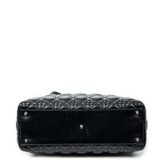 Large Lady Dior Zip Schultertasche - Image 6