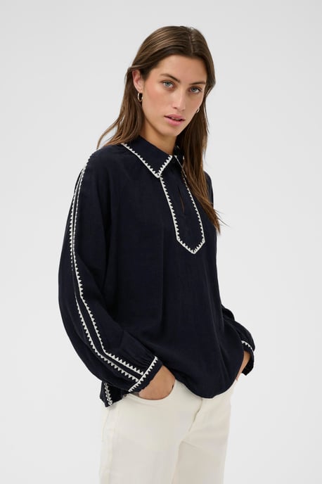 Langarm-Bluse AimyPW Langarm-Bluse Gerade Passform - Image 3