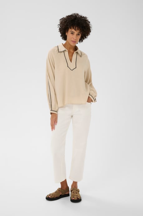 Langarm-Bluse AimyPW Langarm-Bluse Gerade Passform - Image 1