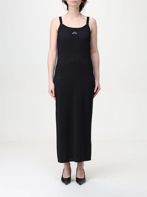 Netzstrick Ärmelloses Maxikleid - Image 1