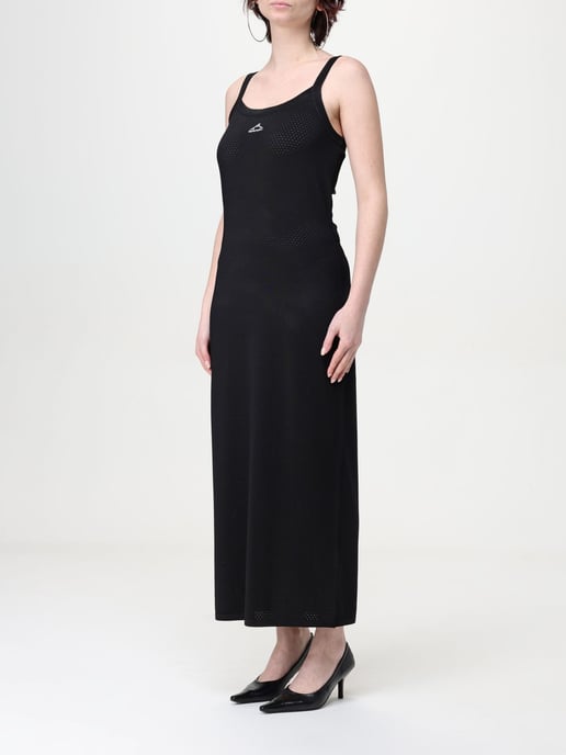 Netzstrick Ärmelloses Maxikleid - Image 4