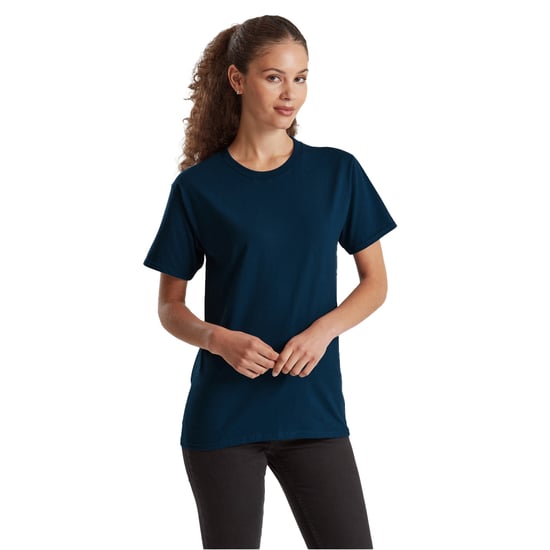 Fruit of the Loom - "Pure" T-Shirt für Herren/Damen Unisex, Baumwolle (Bergblau) - Image 3