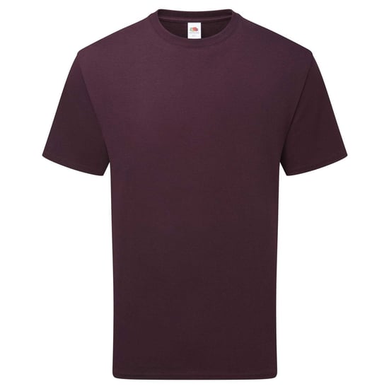 Fruit of the Loom - "Pure" T-Shirt für Herren/Damen Unisex, Baumwolle (Dunkles Pflaumenblau) - Image 1