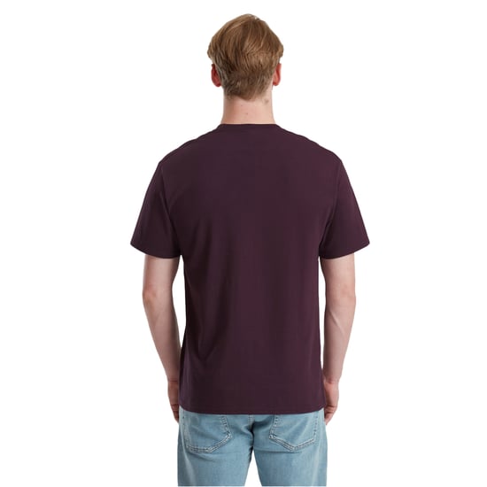 Fruit of the Loom - "Pure" T-Shirt für Herren/Damen Unisex, Baumwolle (Dunkles Pflaumenblau) - Image 4