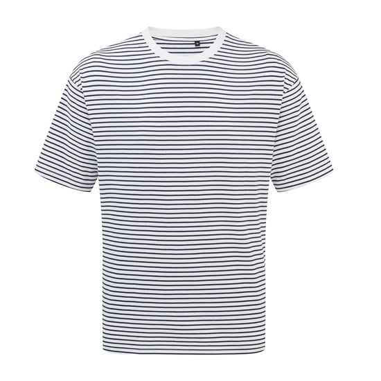 Premier - "Utility 2.0" T-Shirt für Herren/Damen Unisex, Übergroß (Marine/Weiß) - Image 1