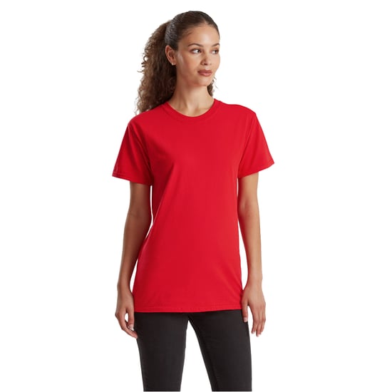 Fruit of the Loom - "Pure" T-Shirt für Herren/Damen Unisex, Baumwolle (Rot) - Image 3