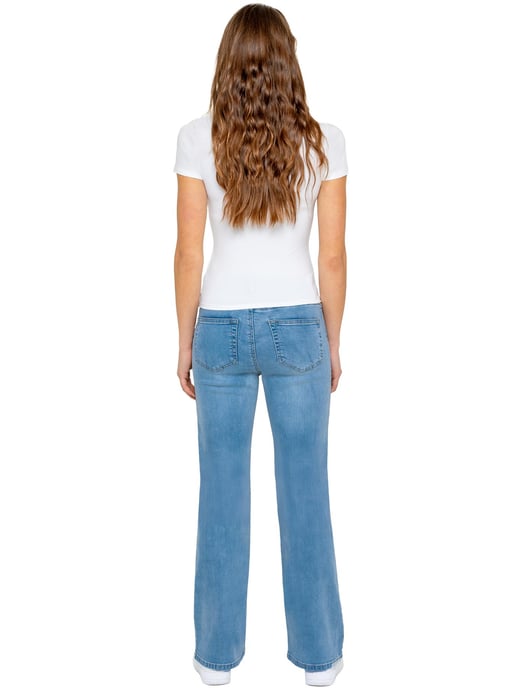 Enzo | Damen-Jeans mit Weitem Bein - Image 5