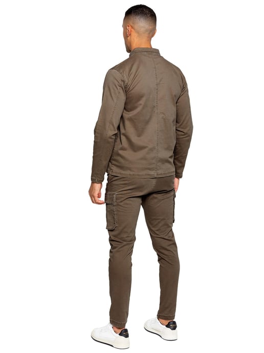 Enzo | Herren Cargo Overshirt Jacke - Image 5